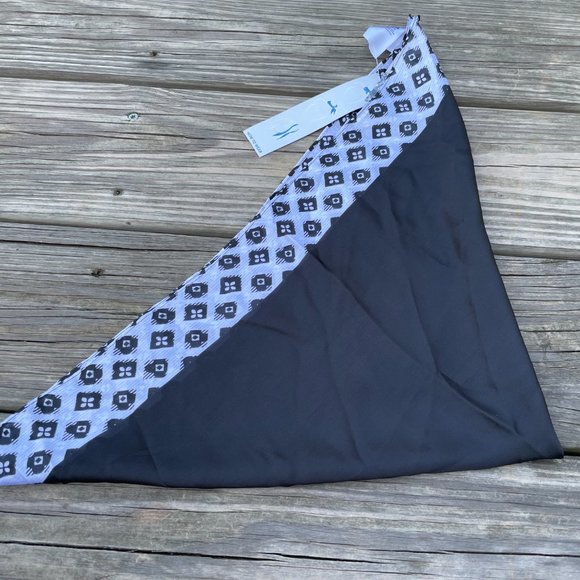 14TH & Union Scarf Bandana Black & white Fashion N - Picture 8 of 10